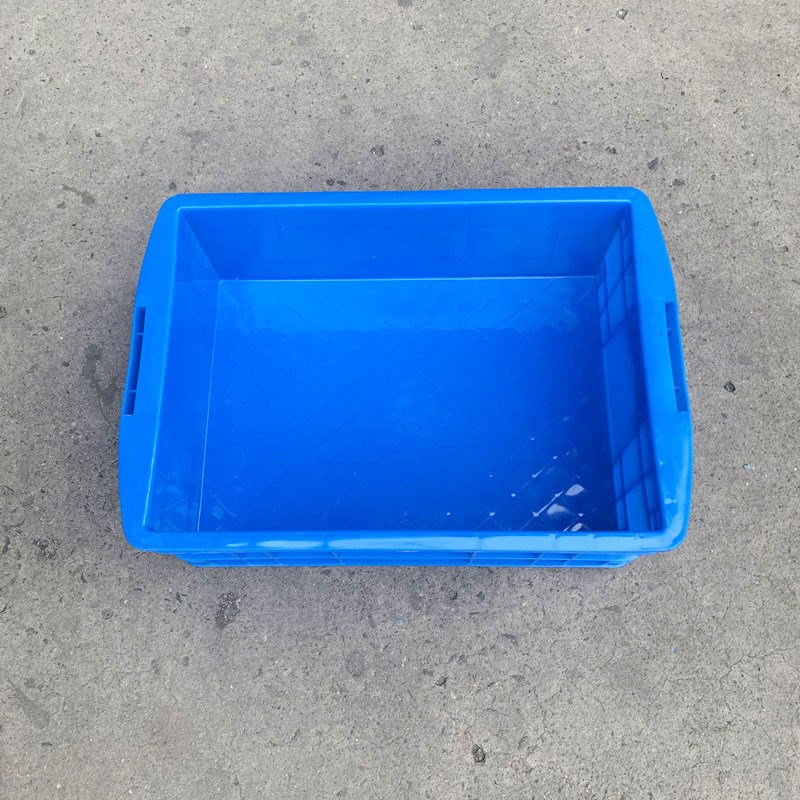 塑料制品小号工具箱410*290*130蓝色仪表箱加厚长方形辅料收纳箱