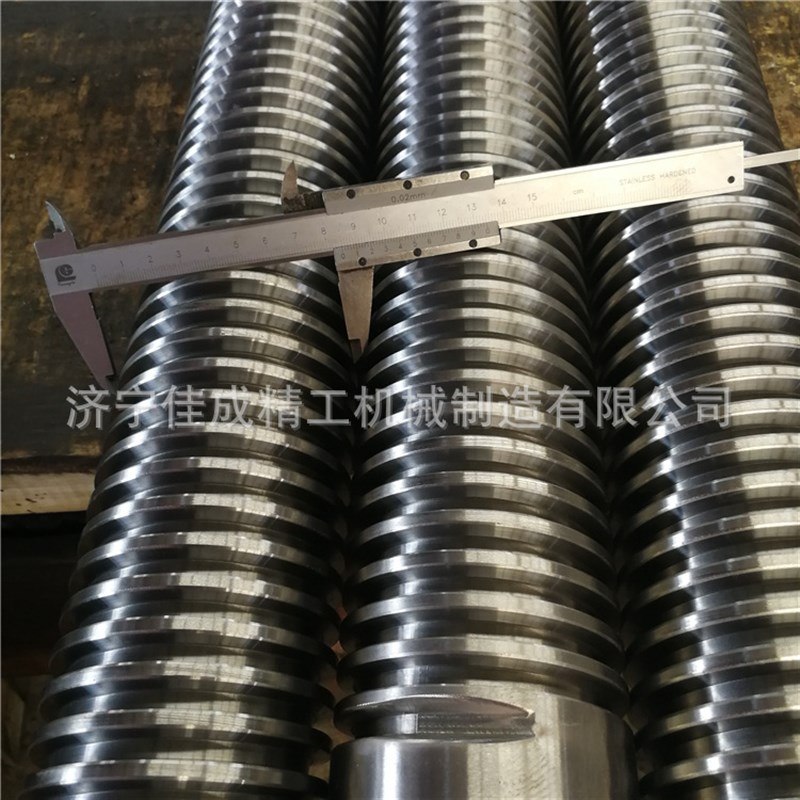 大型精密机床丝杆梯形矩形丝杠加工正反牙传动升降Tr70T80T90T100