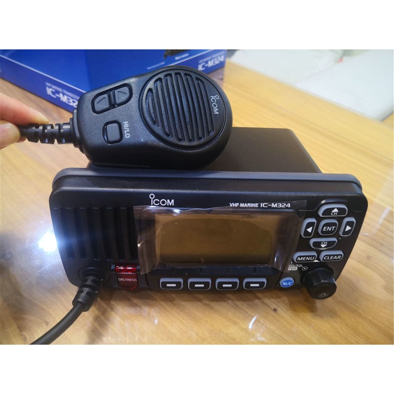 ICOM IC-324车台艾可慕海事对讲机船台车载电台甚高频VHF大功率