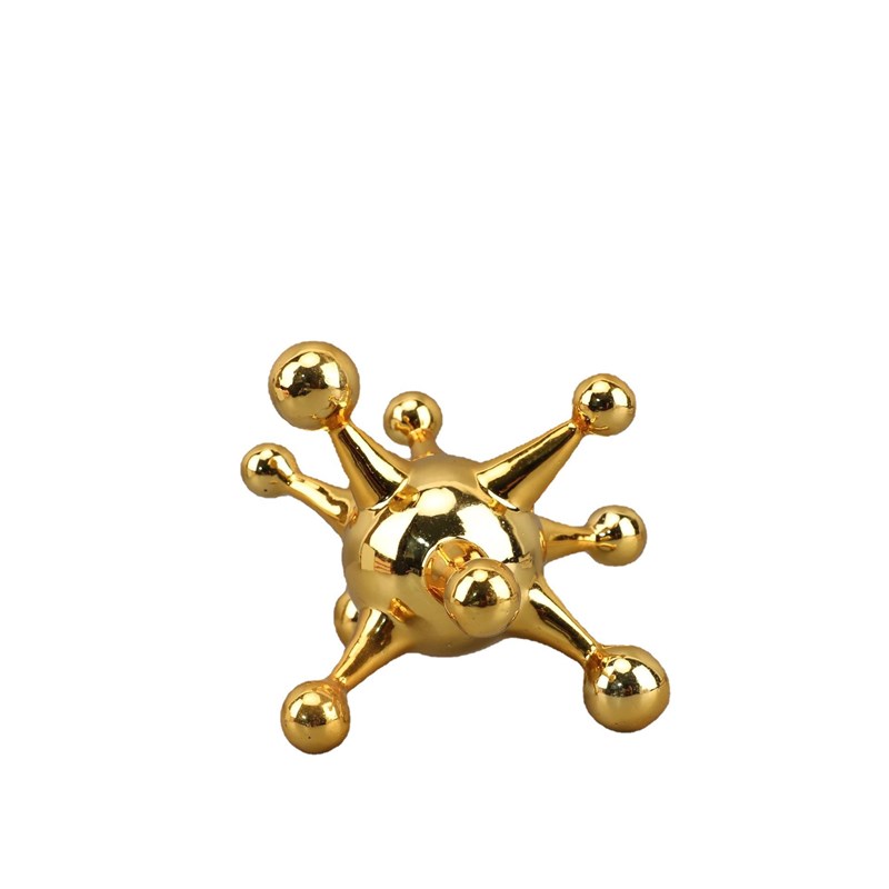 现代简约树脂分子球球桌面装饰摆件客厅售楼处样板间家居饰品