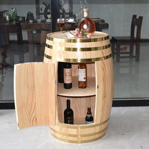 木质展会店铺实木开门院子红酒桶存酒柜酒庄酒吧葡萄酒橡木桶