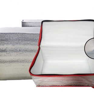 邮政3.4.5号泡沫箱纸箱保鲜冷藏铝箔保温袋生鲜快递专用夏天专用