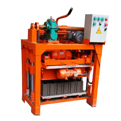Cameroon QMJ4-40 Chain concrete hollow block machine shengya