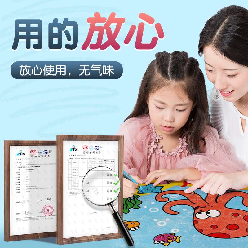 马利水溶性转转棒油画棒蜡笔套装画笔儿童炫彩棒可水洗宝宝24色36