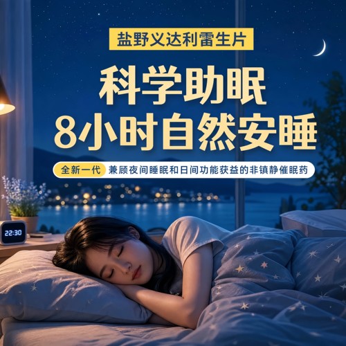 日本进口盐野义睡眠片 盐酸i达利i雷生片25mg 50mg快速入睡100片
