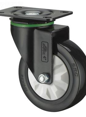 向荣5风火 风火轮 SRC脚轮A3S 2.5OAK寸 3寸脚脚 4寸 寸黑色聚氨