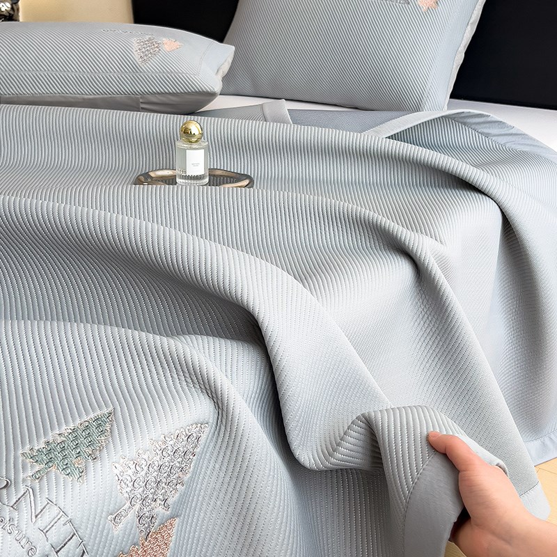 夏季凉感冰丝凉席可机洗水洗竹席2025新款宿舍单人床单床笠软席子