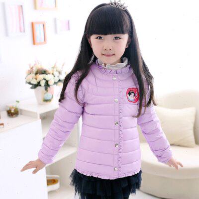 2021新款儿童冬装羽绒棉衣女棉袄/棉服