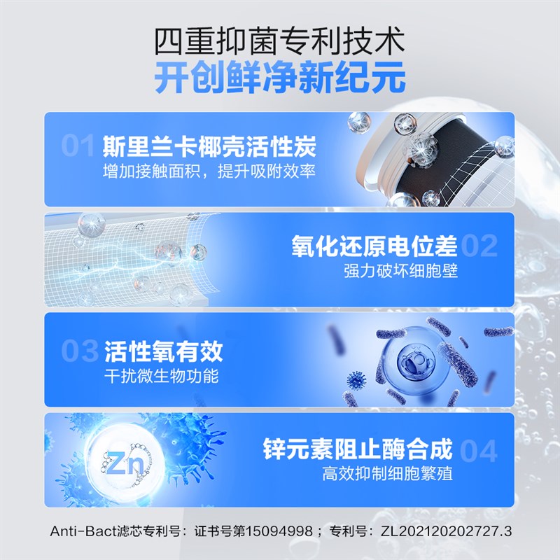 海尔鲜活水净水器家用直饮过滤器自来水厨下式反渗透净水机1000G