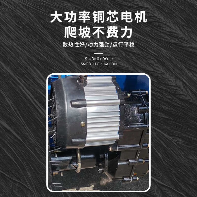 电动手推三轮车农用爬山双轮搬运果园新款鸡公车锂电池厂家价