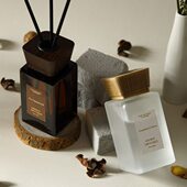 酒店家居无火香薰精油扩香室内香氛藤条摆件高档厕所除臭扩香熏