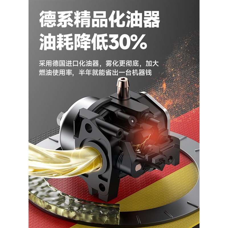 德国进口微耕机小型轻便多功能汽油旋耕机打田犁地农用除草机翻地