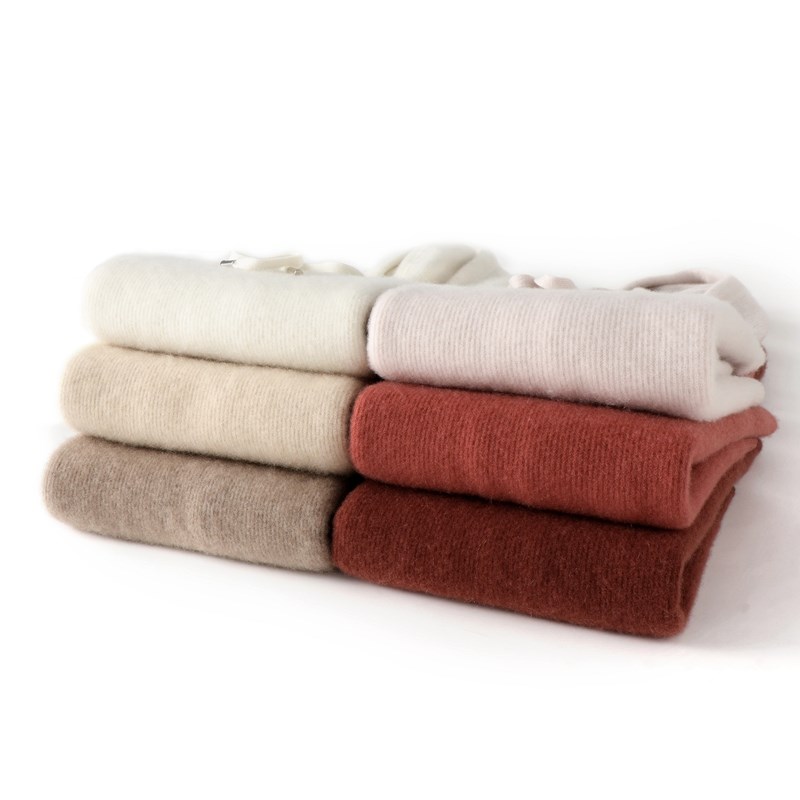 随性好穿敲爱!带帽羊绒衫女套头连帽羊绒卫衣慵懒针织打底帽衫