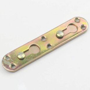 角铁连接件镜框挂画固定木床架家具五金 床挂扣插件重型床角码