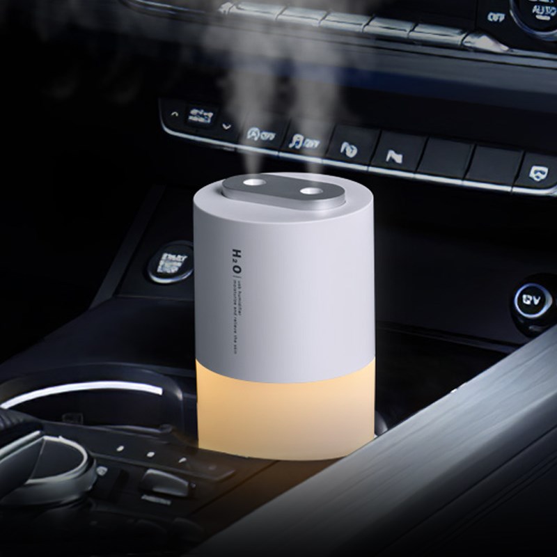 高端车载加湿器汽车用空气净化智能喷雾香薰车内雾化机高级感车饰