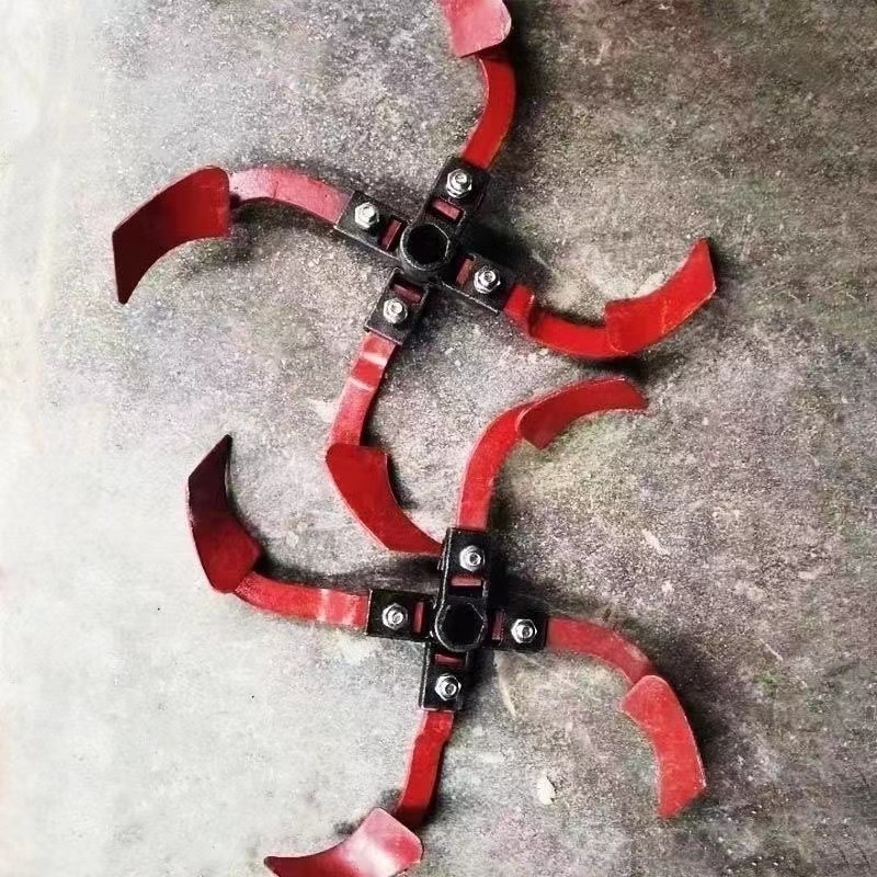 田园管理机d硬地开沟刀四驱微耕机开沟培土锰钢刀片大葱大姜用