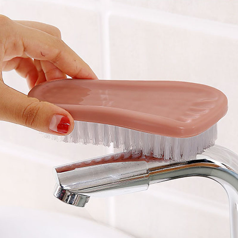 3个装家用刷子鞋刷子神器硬毛清洁洗衣脚丫塑料地板刷洗鞋浴盆刷