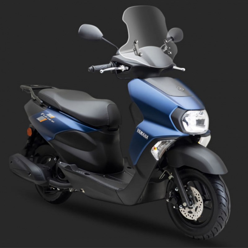 适用雅马哈旭鹰125摩托车挡风玻璃踏板摩托车改装件配件前风挡