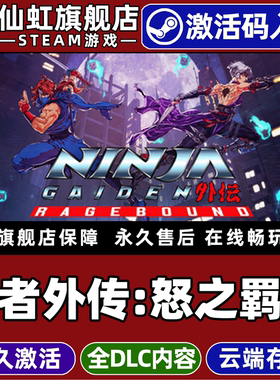Steam正版忍者外传:怒之羁绊激活码CDKey入库全球区国区NINJA GAIDEN Ragebound全DLC电脑PC单机动作冒险游戏