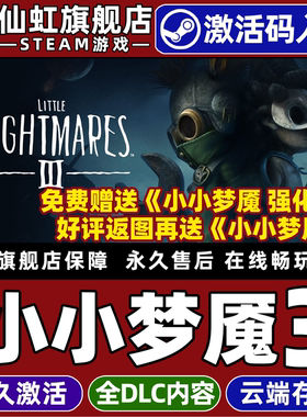 Steam正版小小梦魇3 激活码CDKey入库全球区国区Little Nightmares III全DLC电脑PC冒险氛围恐怖解谜联机游戏