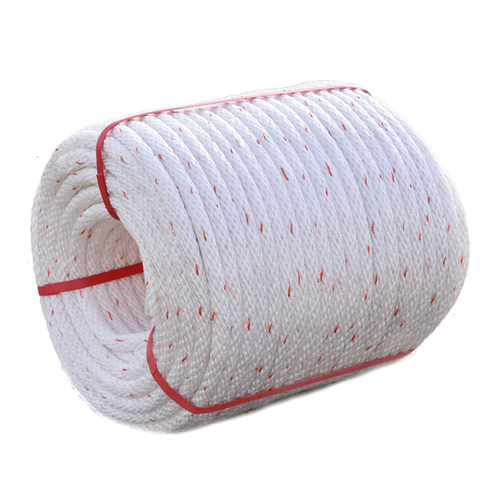 户外高空作业安全绳耐磨尼龙吊篮施工吊物捆绑软绳全编织保险绳子