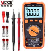 万用表胜利牌VC97 真有效值万用表 防烧三位半多用表数字式