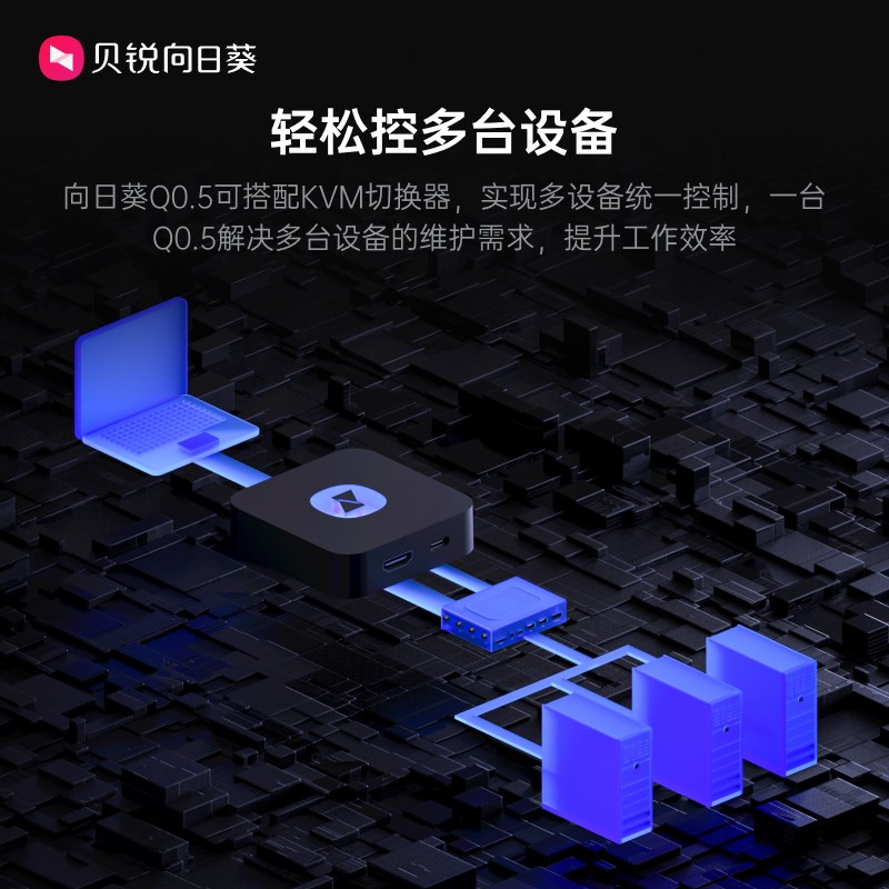 向日葵近场设备口袋控控Q0.5工程宝网络监控视频测试仪IPKVM机房