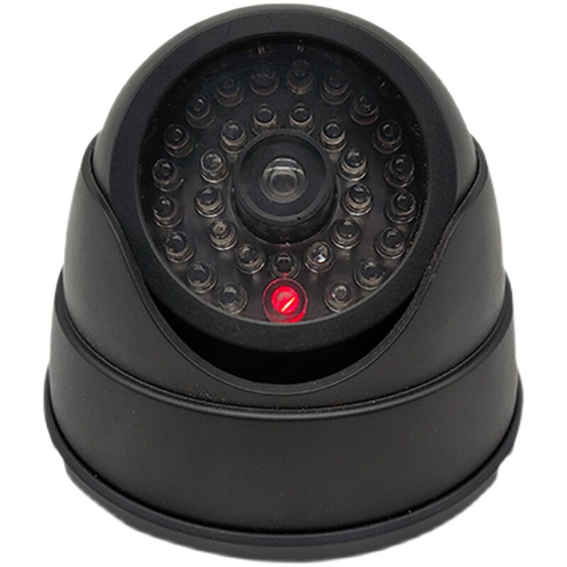 仿真监控模型摄像头家用免打孔监控器仿真防贼防盗门口假监控室内