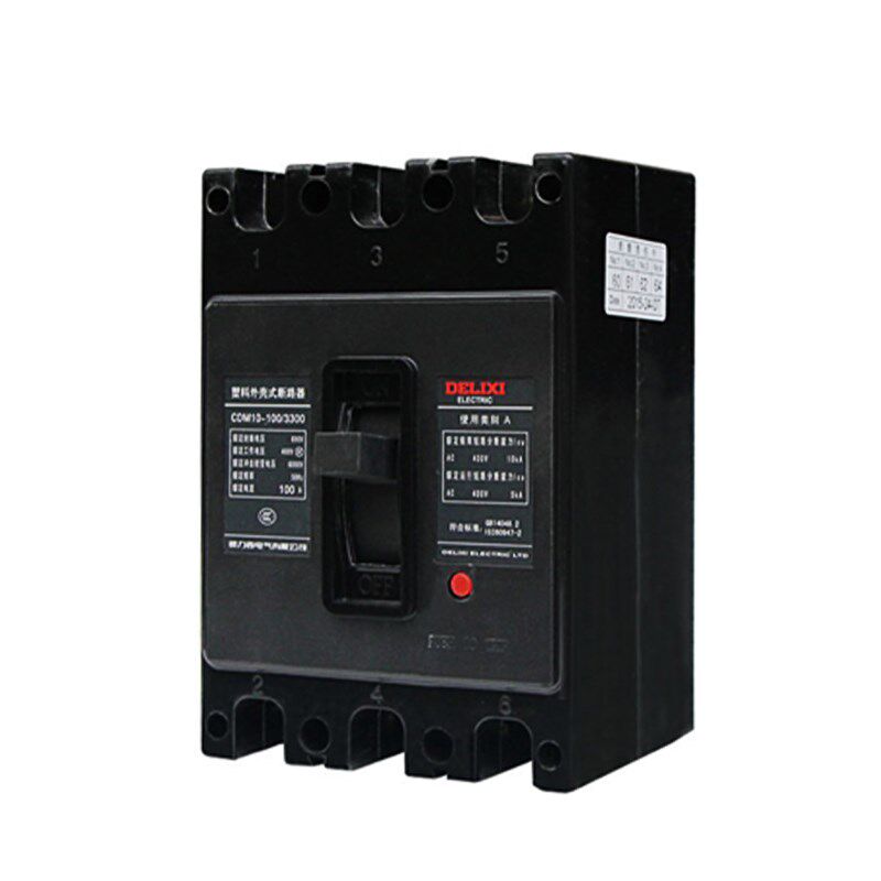 德力西塑壳式断路器三相空气开关CDM10-/3300 63A/400A/600A 3P