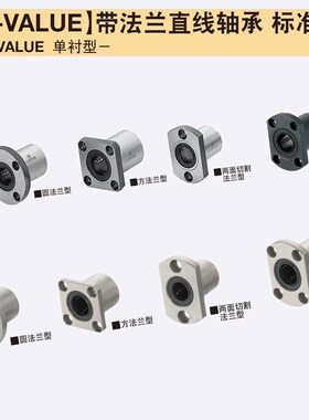 SLHFC6 8 10 12 13 16 20 25 30 35 40 50带法兰直线轴承