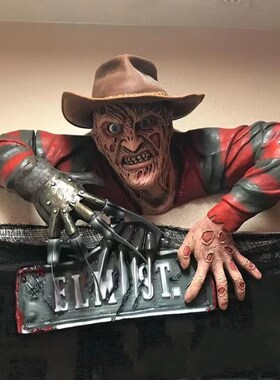 跨境噩梦弗雷迪克鲁格墓行者装饰金属平面壁挂Walker Decoration