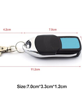 跨境热销兼容L-I-F-E车库门遥控器433.92MHZ无线卷帘门遥控器