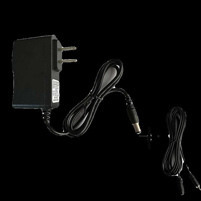 摇表器插头DC5.5 2.1 5V 3v1a通用电源线3米延长火牛充电适配认证