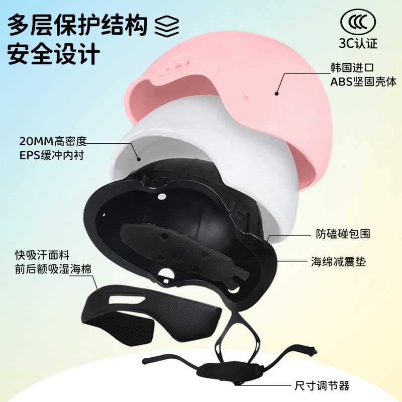 儿童头盔男孩女孩3c认证小孩夏季电动机车6到12岁四季款安全帽