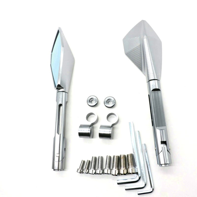 摩托车改装全CNC后视镜m 黄龙600 NMAX NVX155 XMAX300 电摩反光