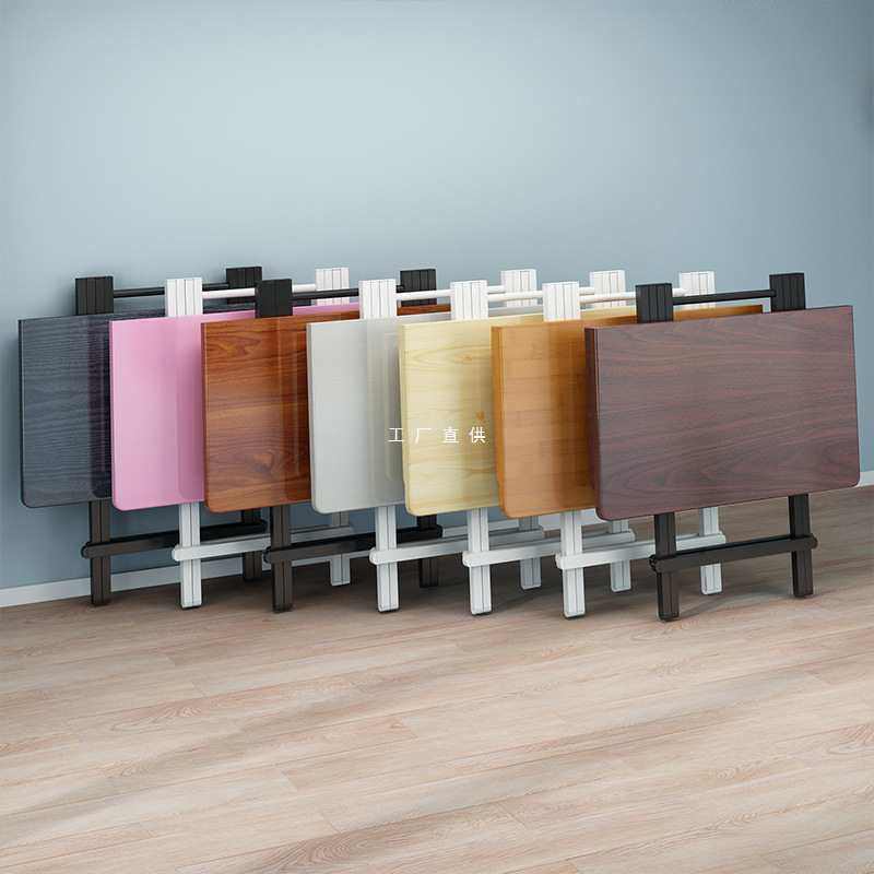 批发74高70CM80cm阳台家用正方形方桌摆摊简易桌子折叠桌便携餐桌