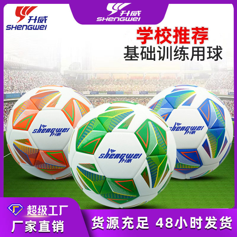 5号成人足球3号儿童4号中小学生足球款pu机缝胶粘足球