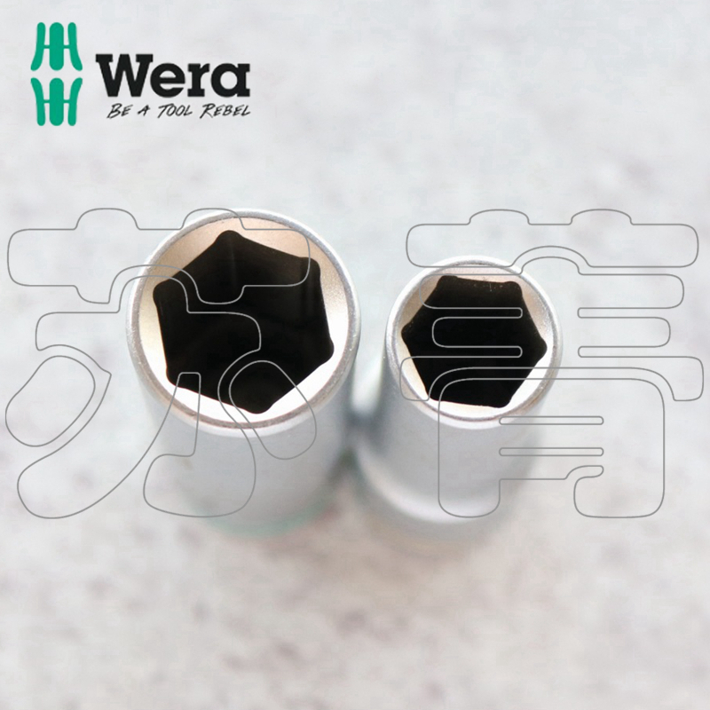 德国wera维拉 8790 HMB Deep中飞加深加长型3/8螺母六角套筒头
