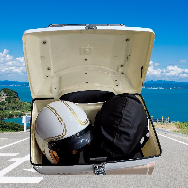 适用大踏板马杰斯特T3p尾箱边箱进口巡航舰250摩托车改装后备箱48