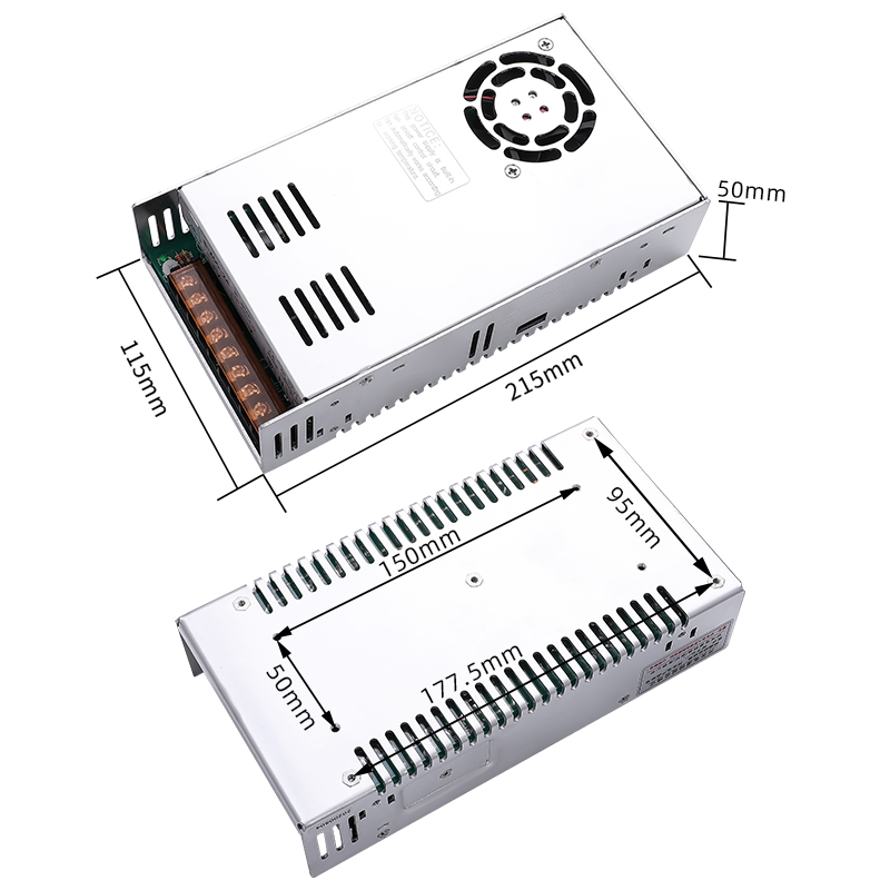 开关电源s-50w/100w/120W/145W/201w/250W/350w/220V转24V/5V/12V