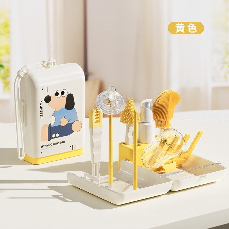 工厂OEM定制宝宝奶瓶刷清洗套装硅胶奶嘴吸管清洁刷便携旅行套装,婴童用品,奶瓶刷/奶嘴刷,淘宝优惠券,粉丝福利购,淘宝优惠卷