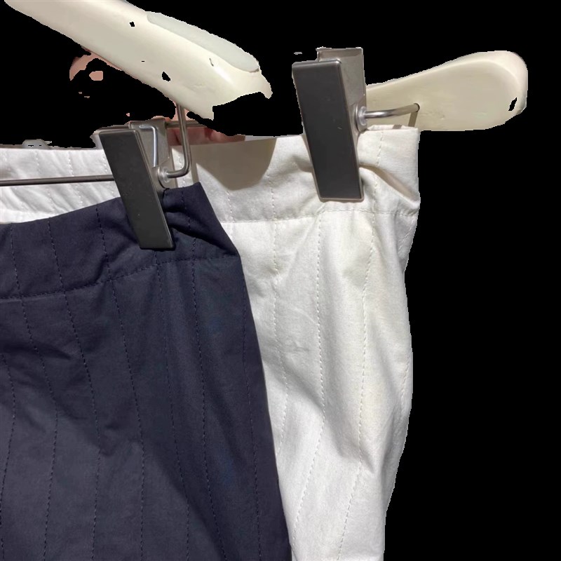 杏色夹棉半身裙女日系秋冬季2023年新款宽松蓬S蓬裙加厚长棉裙子