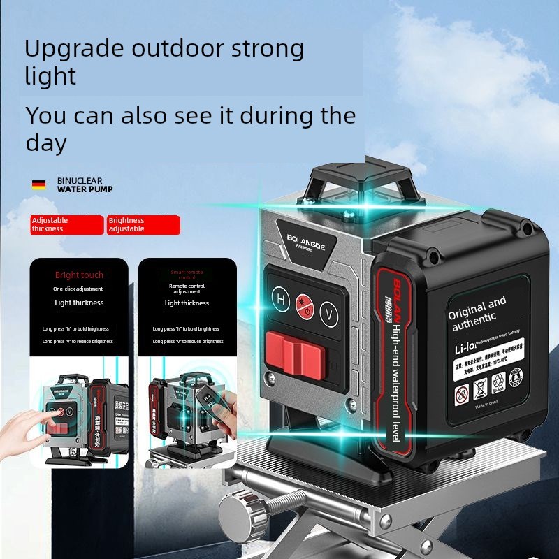 德国级新型强光2024绿光12线进口GLd激光红外多功能超强光机型