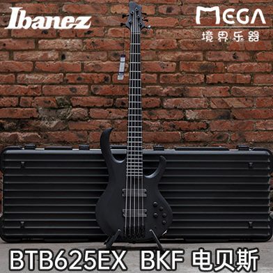 Ibanez 依班娜 BTB625EX 五弦电贝司铁标黑金属前卫重型印尼产