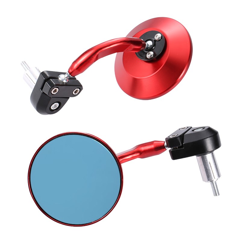 摩托改装复古后视镜幼狮500/250/502C鑫源棍王街车跑车改装反光镜