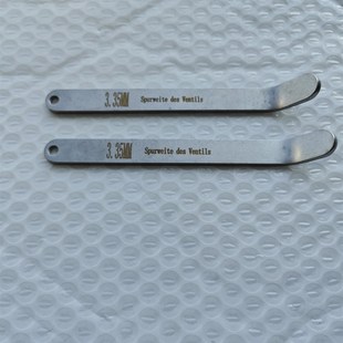 锡柴 单片弯 雷诺 福康 特惠 曼 潍柴3.35专用塞尺不锈钢3.35塞尺
