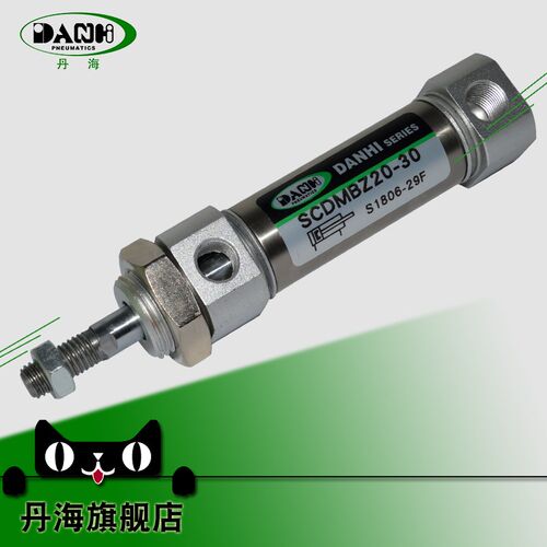 DANHI丹海SCDMBZ20-30不锈钢气缸不旋转活塞杆单动行程可调气缸