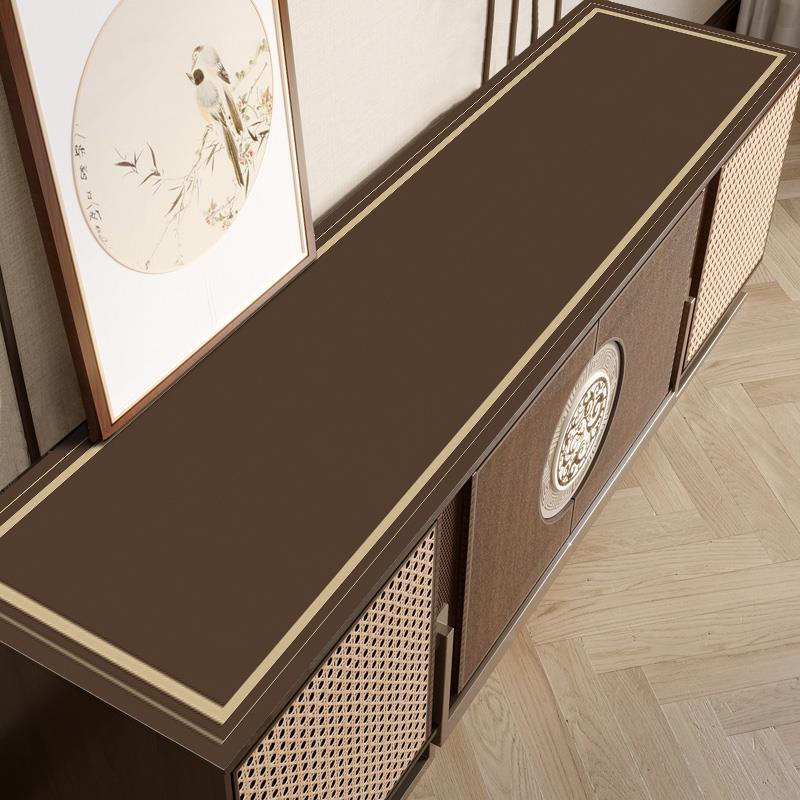 新中式入户玄关桌垫电视柜垫酒柜斗柜台面保护垫餐边柜防脏垫桌布