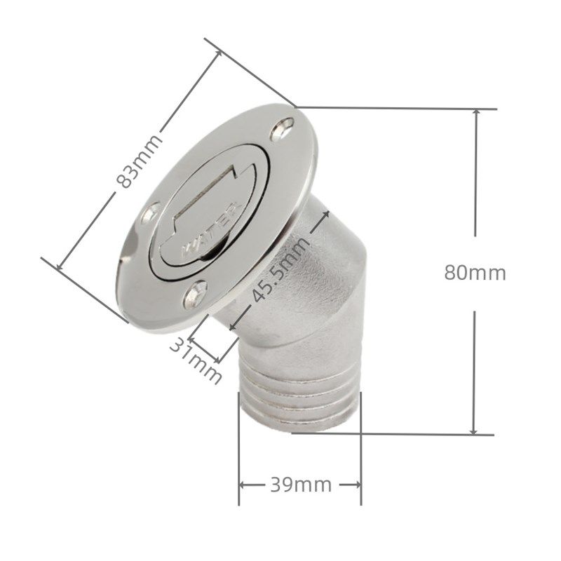 船用翻盖油箱体 38直燃料口柴油口废水口进水口 316不锈钢油箱体,户外/登山/野营/旅行用品,船桨/划艇配件,淘宝优惠券,粉丝福利购,淘宝优惠卷