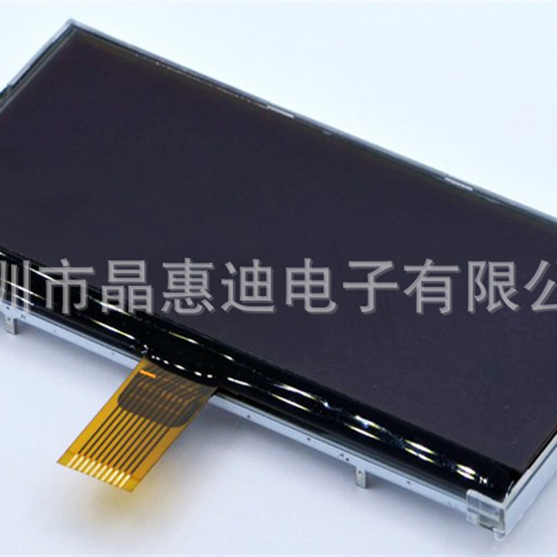 19264点阵屏 lcd液晶 3.5显示屏 cog 10pin串口直插 黑膜负显